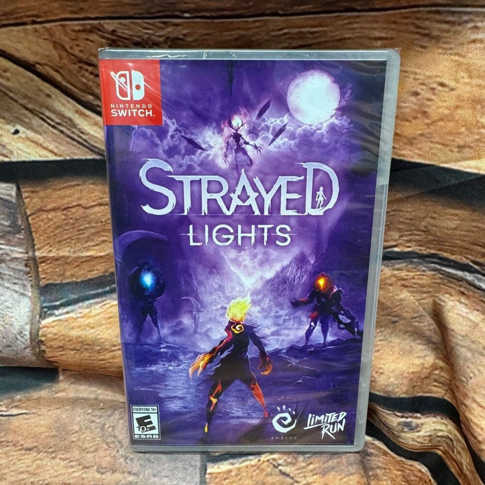 Strayed Lights Nintendo Switch Limited Run Games LRG #238 Brand New Sealed